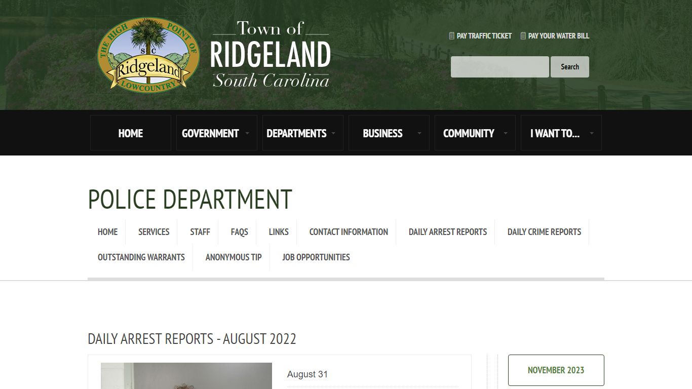 Town of Ridgeland